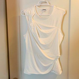 Express Ivory Twist Top, Large
